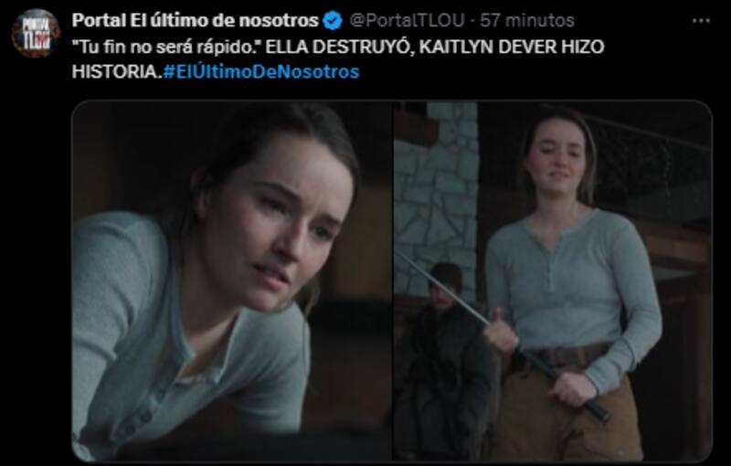 Kaitlyn Dever tomó el difícil reto de interpretar a Abby.