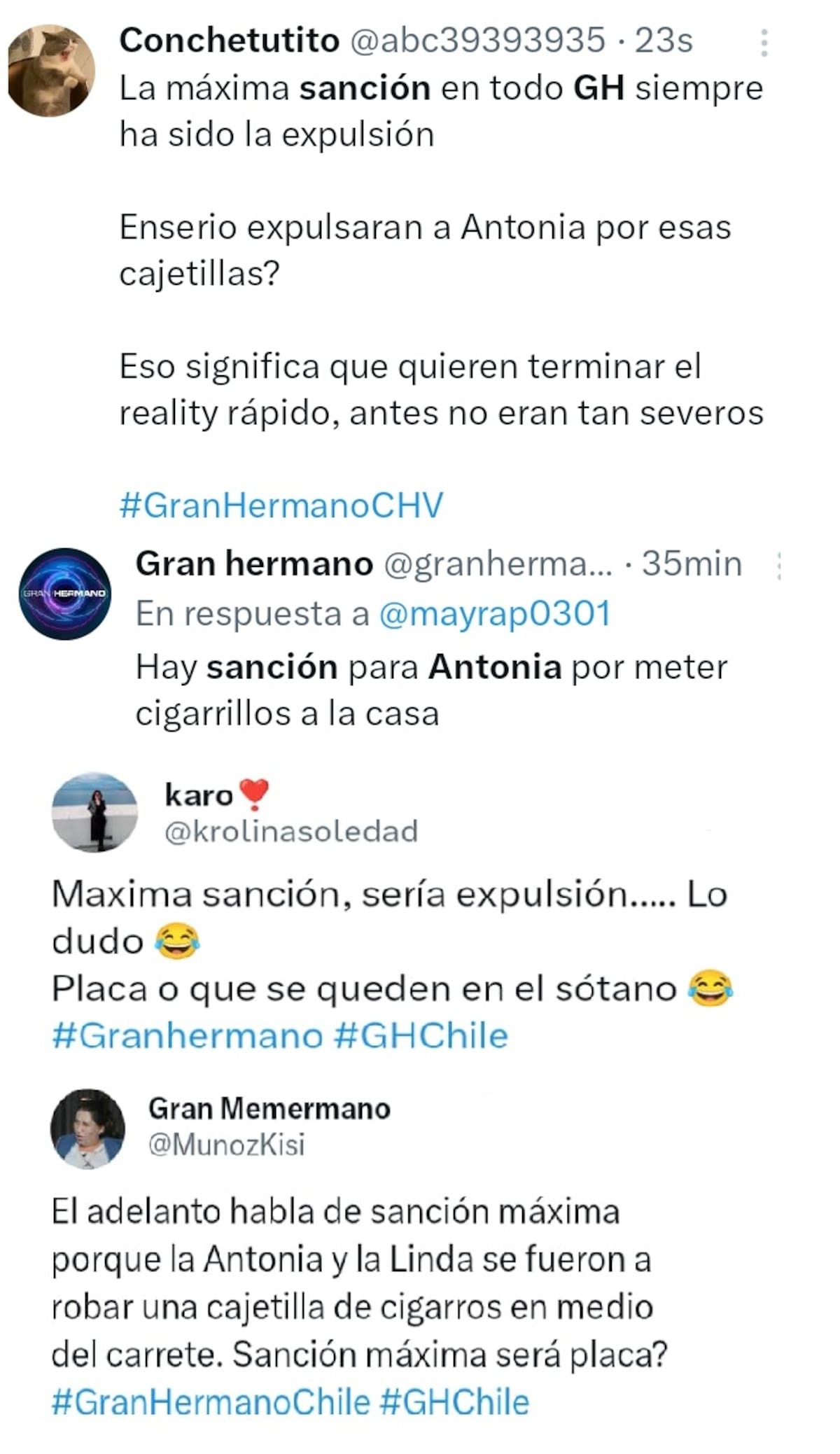 Reacciones de los seguidores en redes sociales. Créditos: X