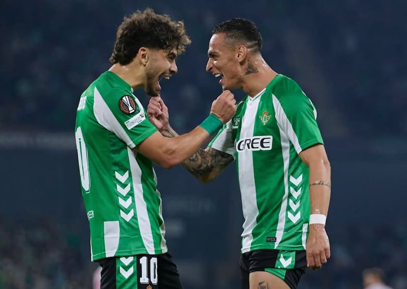 Los pupilos de Manuel Pellegrini vencieron en la Europa League. Foto. @Realbetisbalompie.