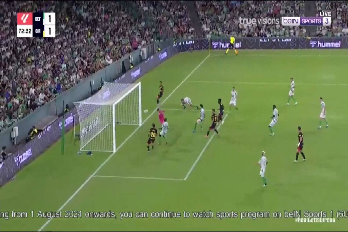 debutó en la nueva temporada de LaLiga con un empate 1-1 ante el Girona.