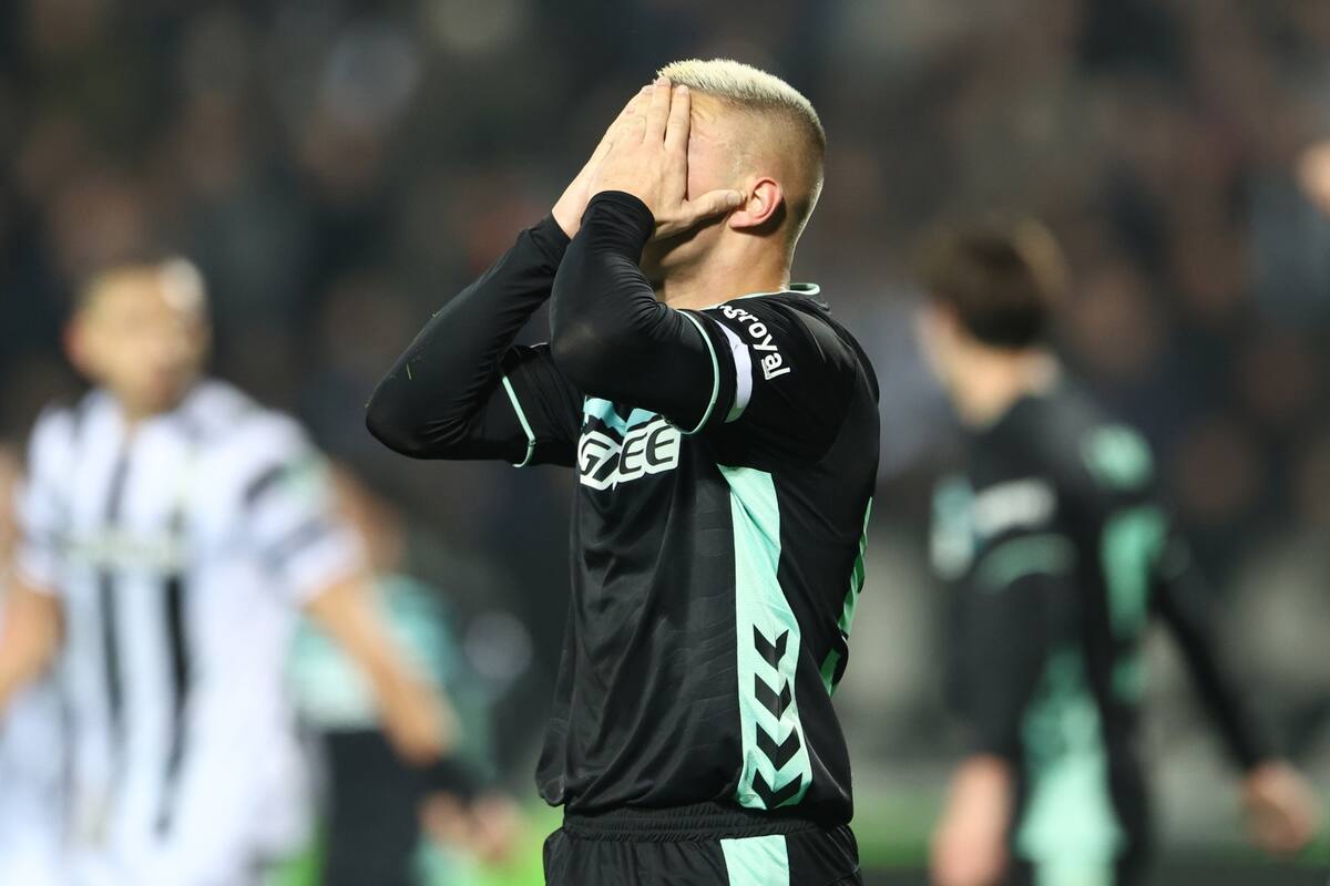 Cayó por 2-0 con PAOK. Foto: EFE