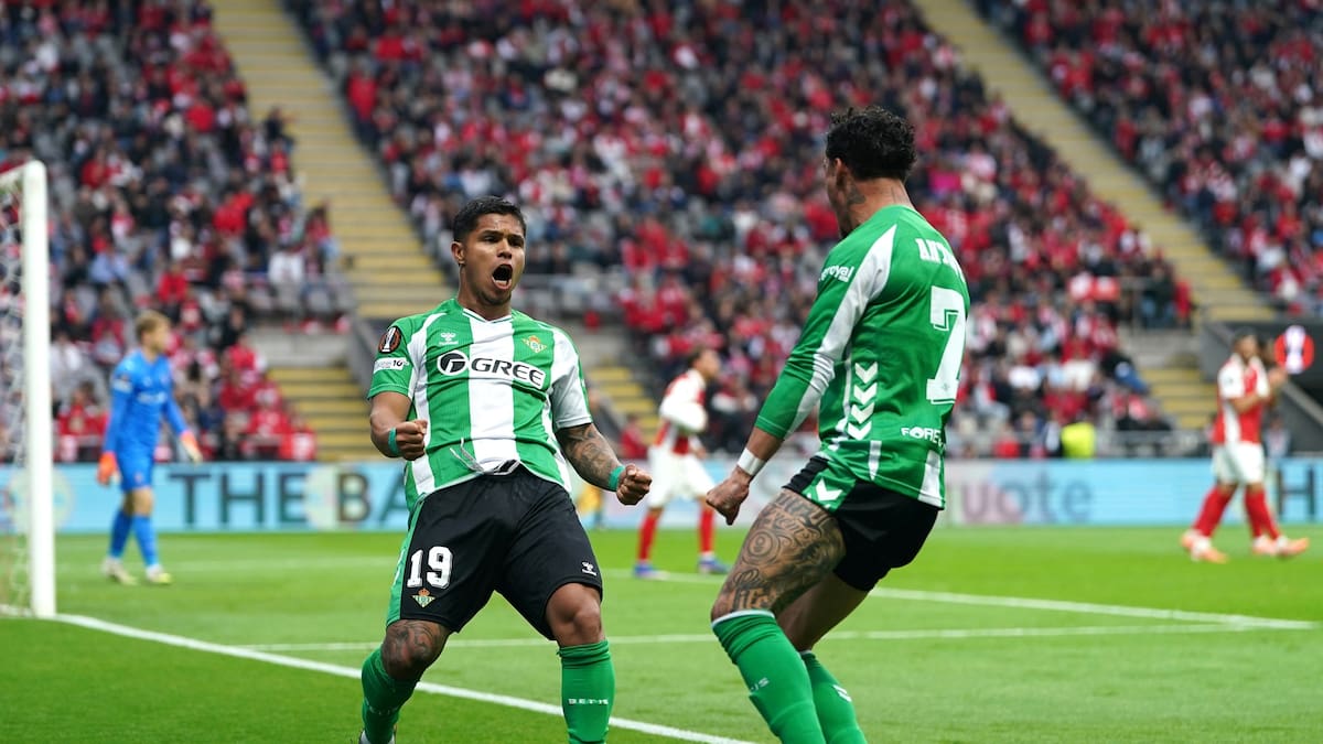 Real Betis vs. Braga: hora y dónde ver hoy EN VIVO la Europa League