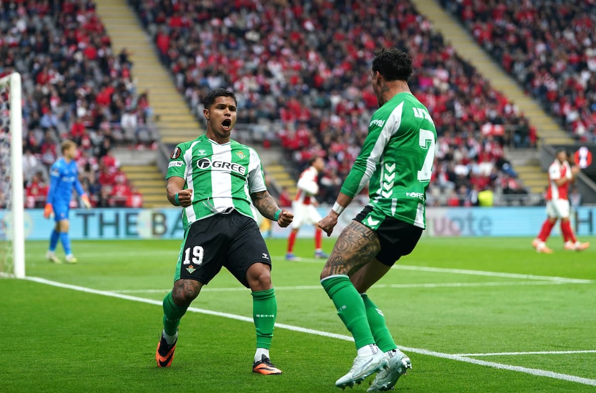 Real Betis vs. Braga: hora y dónde ver hoy EN VIVO la Europa League