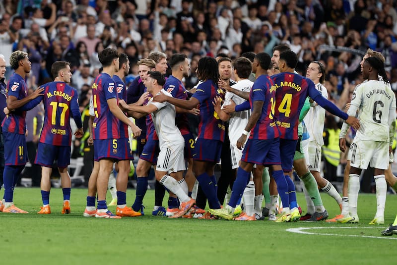 Los merengues ganaron el Clásico. Foto: Agencia EFE.