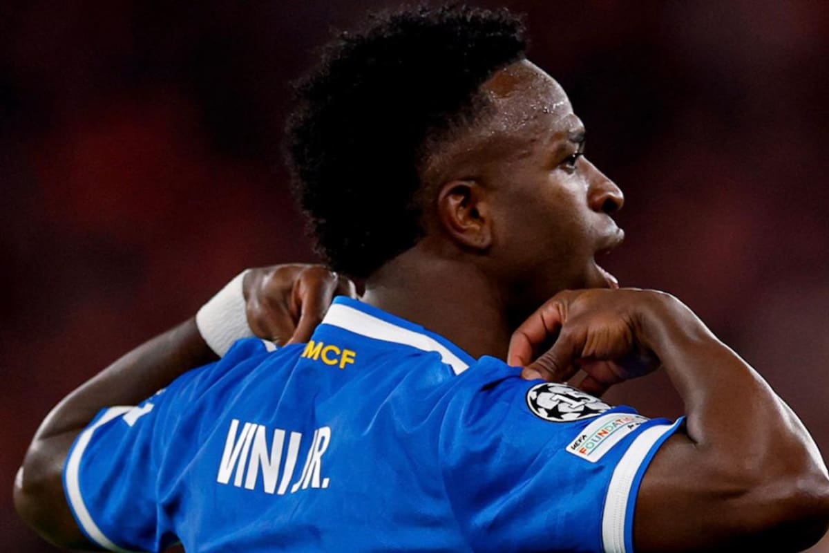 Los merengues vencieron al Benfica con un solitario gol de Vinícius Júnior. Foto: Real Madrid.