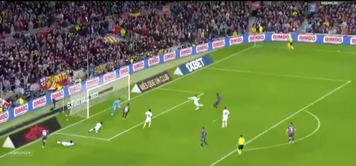Kessié le dio agónicamente el triunfo al Barcelona sobre Real Madrid.