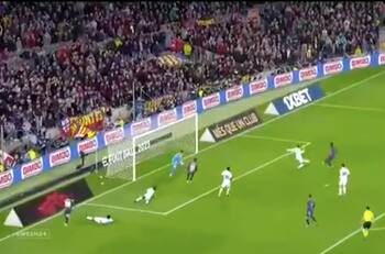VIDEO | El agónico gol del Barcelona que le significó quedarse con el Clásico ante Real Madrid
