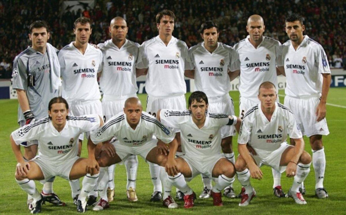 Los míticos "Galácticos" del Real Madrid