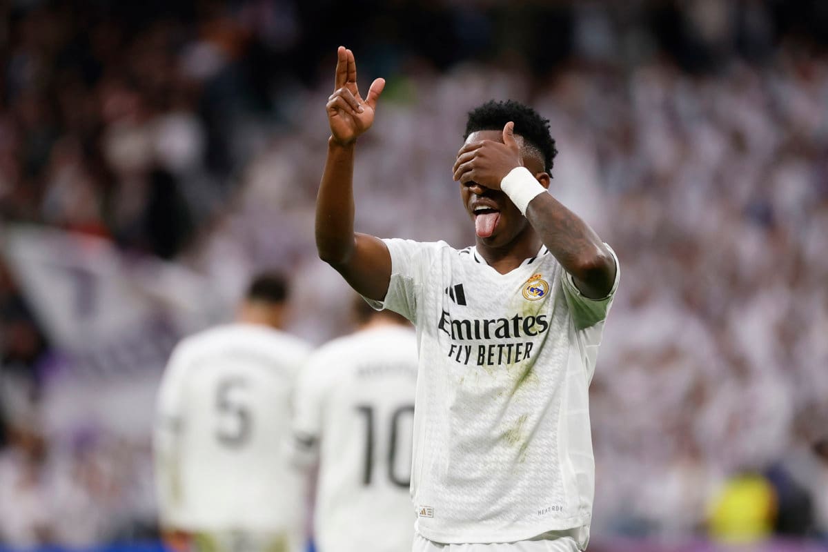 Vinícius asoma como titular ante Valencia por la fecha 30 de La Liga. Foto: EFE