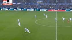 Gran jugada de Vini Jr: el golazo del Real Madrid para acortar la distancia con Barcelona en La Liga