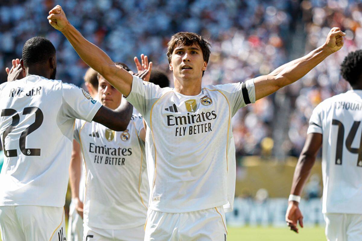 celebrando llegar a la ronda de los 4 mejores del Mundial de Clubes. Créditos: Instagram @realmadrid