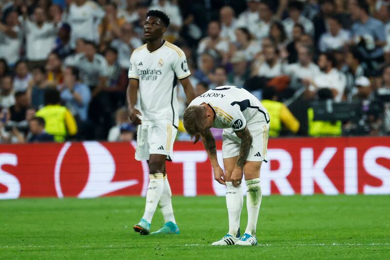 Toni Kroos reconoció que hubo fallo arbitral.