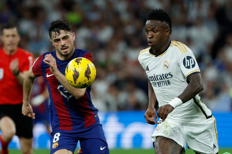 terminó 3-2 a favor de los Merengues. Foto: EFE