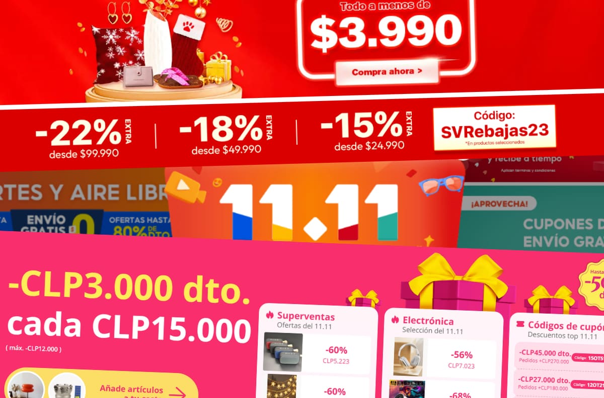 Ofertas increíbles en AliExpress, Shein y Shopee: ¿Qué es el 11.11 y por qué hay tantos descuentos?