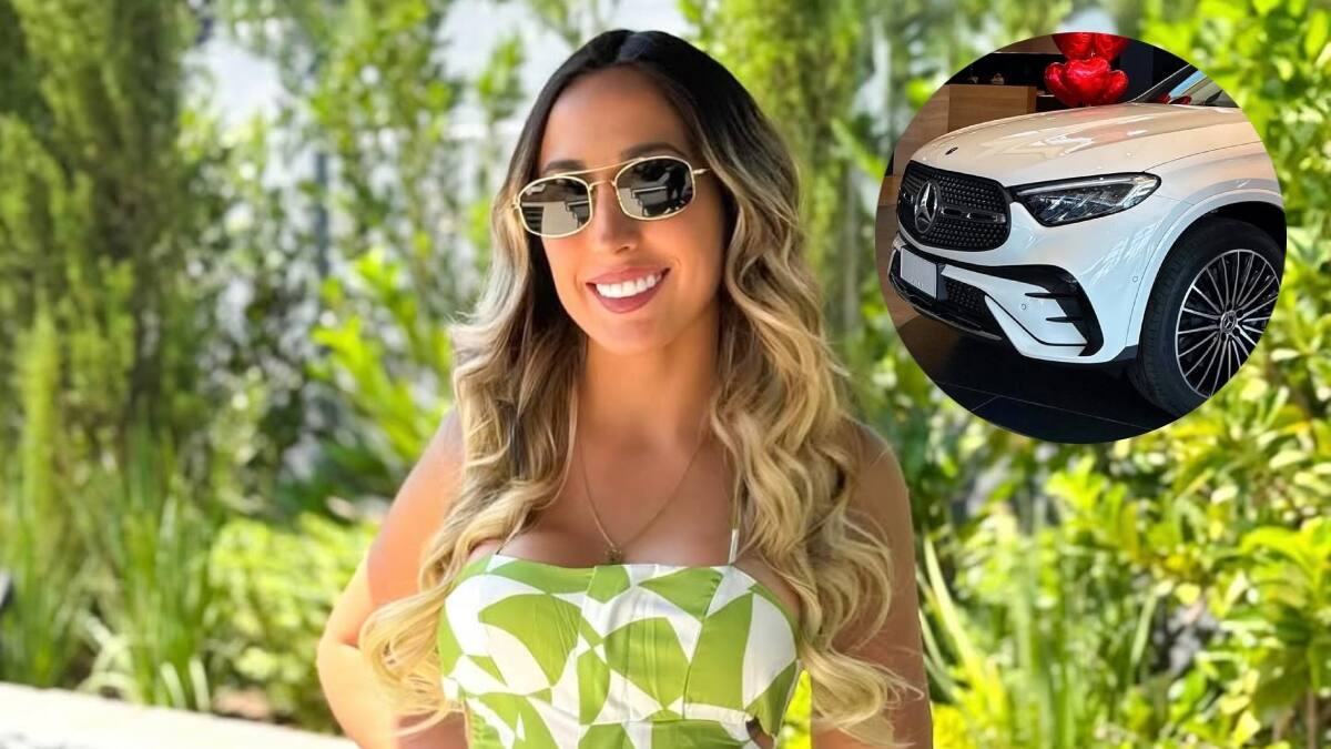 El radical cambio que Rebeca Naranjo le hizo al lujoso auto que le regaló Nano Calderón