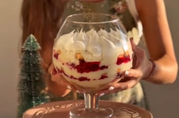 “A todos les va a encantar”: Copón de limón y frambuesa, una receta ideal para Navidad