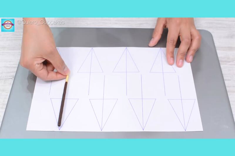 Así debe verse tu papel mantequilla. (Quiero Cupcakes (YouTube))