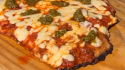Receta sencilla de malaya a la pizza: Rápida de asar e ideal para picotear en la parrilla