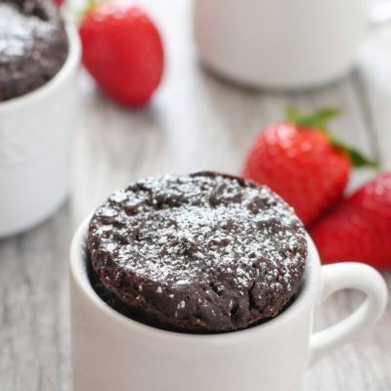 En mínimos pasos tendrás un delicioso brownie para quitar tus antojos. Créditos: Pinterest.