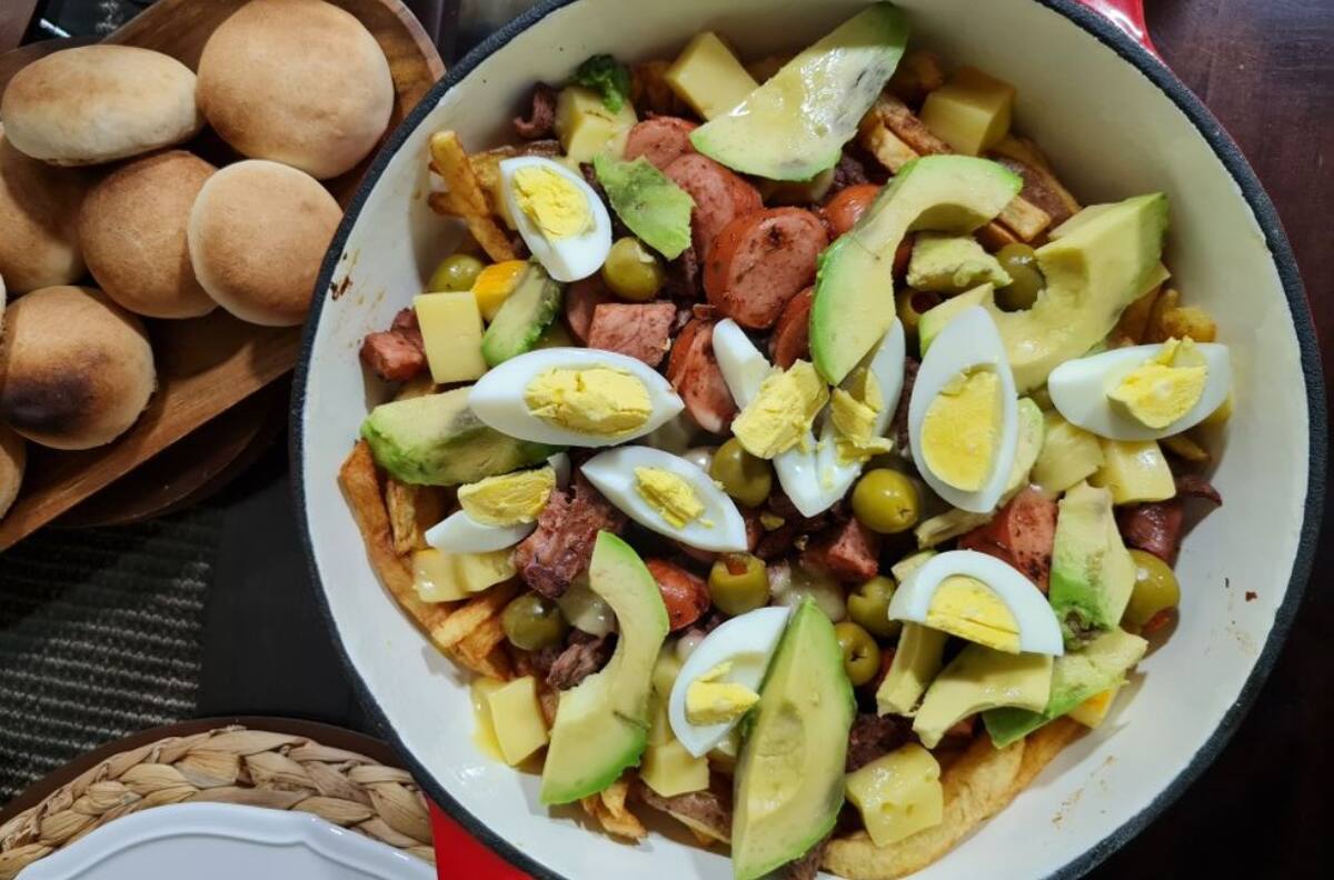 Sigue esta imperdible receta de PICHANGA SUREÑA con mayonesa casera