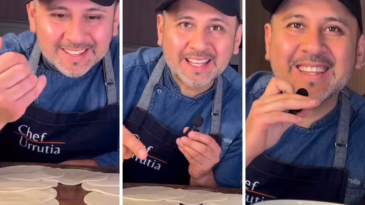 Chef Cristian Urrutia entrega la mejor receta para masa de empanadas de pino al horno