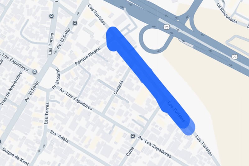 Los cortes de luz programados también afectarán a esta comuna capitalina. Créditos: Enel.