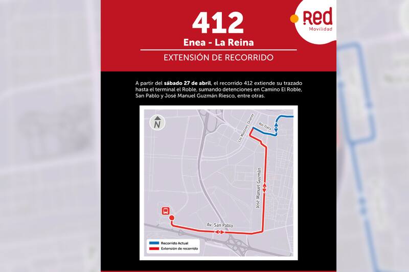 Descubre el nuevo mapa del bus.