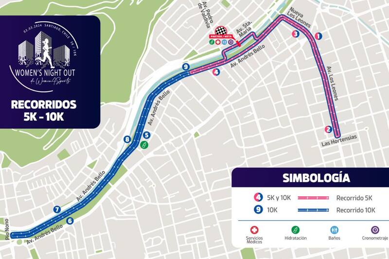 Conoce la ruta de la corrida solo para mujeres.