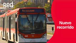 Nuevo recorrido de Red Movilidad unirá estas dos importantes comunas de la Región Metropolitana