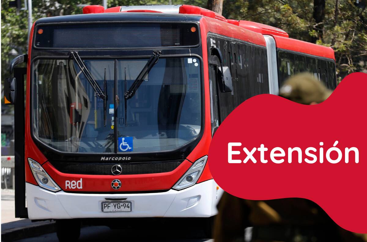 Extensión y modificación de recorridos de buses RED: Renca, Puente Alto, Pudahuel y Quilicura