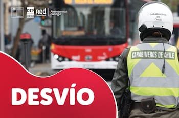 Buses Red anuncia cambios de recorrido por cierre en ramal Aeropuerto: Revisa los desvíos que existirán a partir de este miércoles