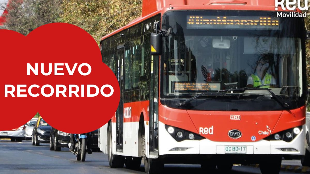 Nuevo recorrido de RED conectará a las comunas de Maipú y Cerrillos: conoce por dónde pasará