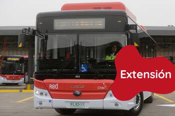 Extensión de recorridos de buses RED en las comunas de Renca, Puente Alto y Pudahuel