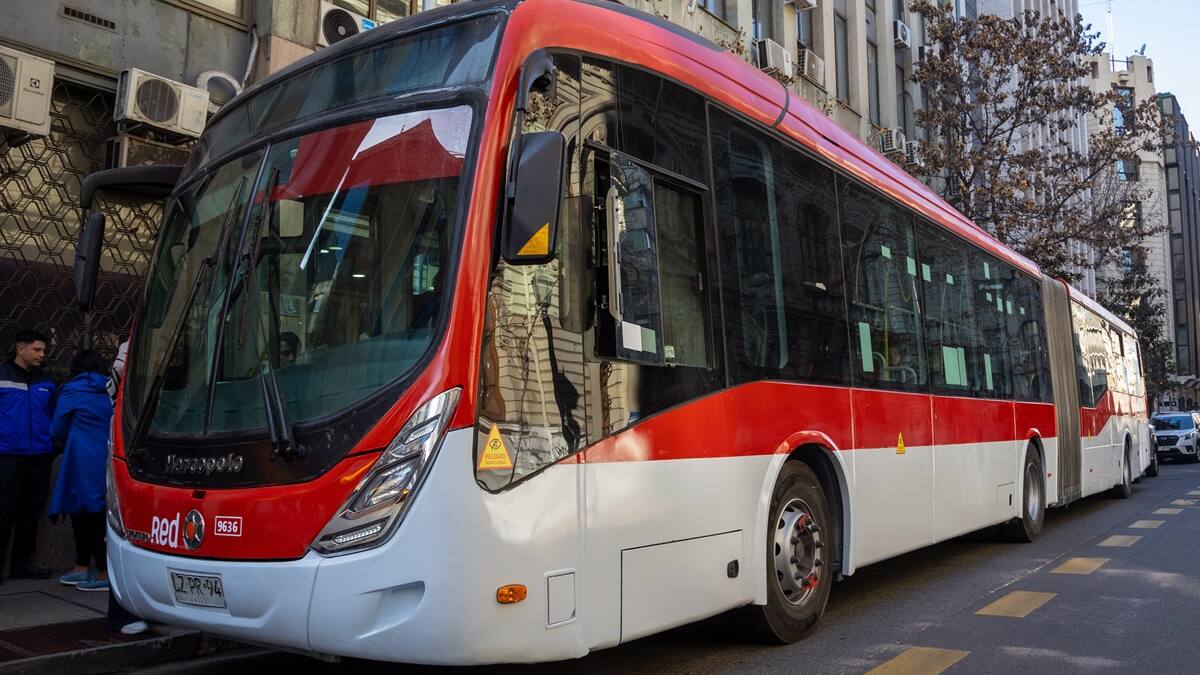 Por casi dos semanas: estos 5 buses de Red Movilidad cambian de recorrido en importante comuna