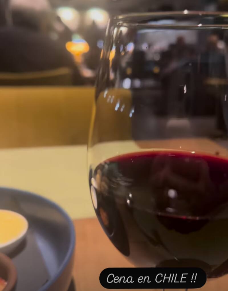 La foto que subió Regis Marques en medio de sus negociaciones en Chile