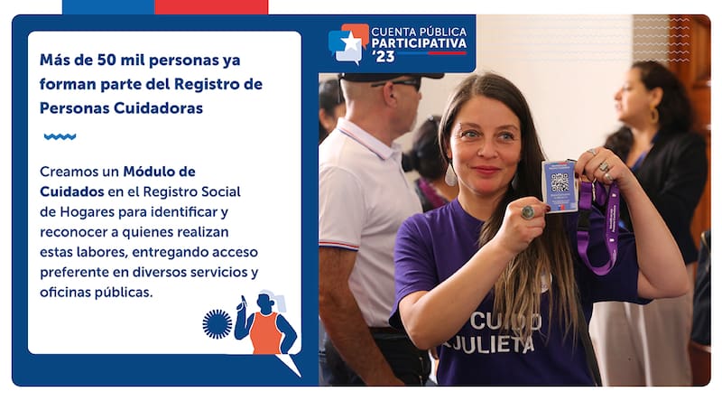 Conoce quiénes pueden inscribirse en Registro Nacional de Personas Cuidadoras. Créditos: Gobierno.