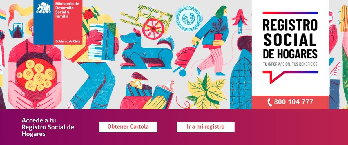 Así puedes obtener tu cartola del RSH. Créditos: MDSF.