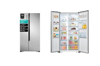 Falabella tiene un refrigerador Hisense de 508L con un 40% de descuento
