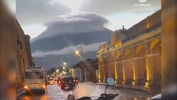 VIDEO | Docenas de relámpagos en volcán de Guatemala