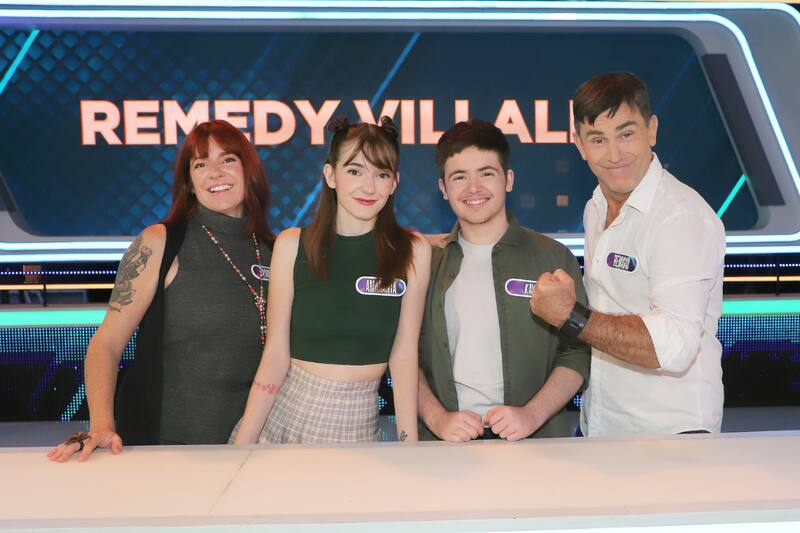 Remigio Remedy presentó a sus hijos en televisión