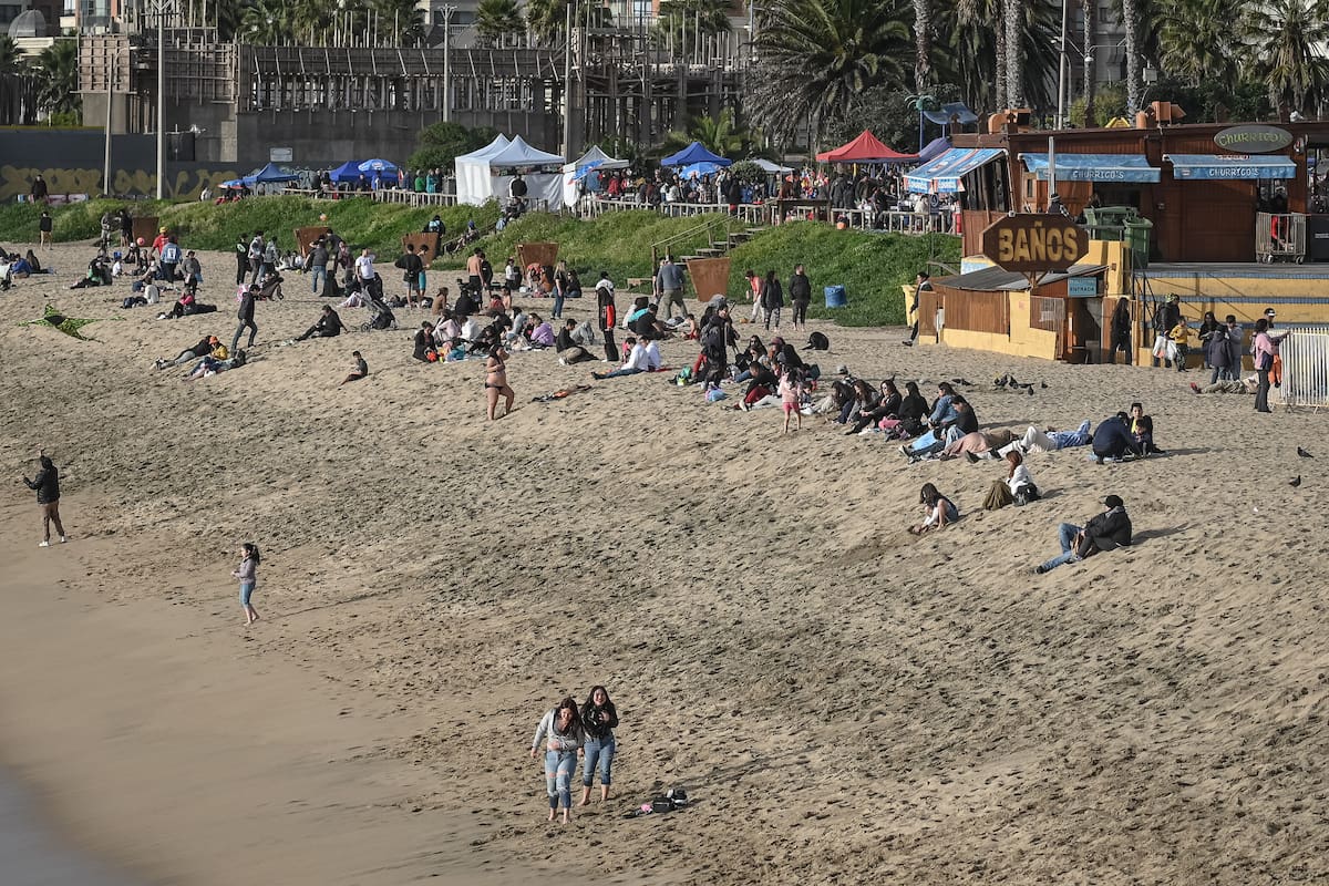 Top 5 de las playas más populares de Chile según Inteligencia Artificial. Créditos: ATON