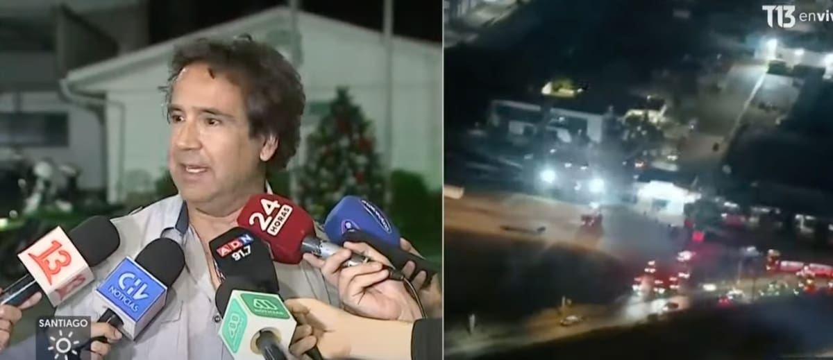sufrió violenta encerrona (Pantallazo: Canal 13).