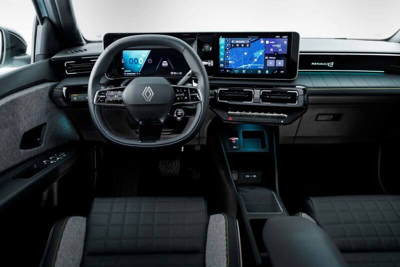 Tecnología orientada al conductor en el Renault 4 E-Tech