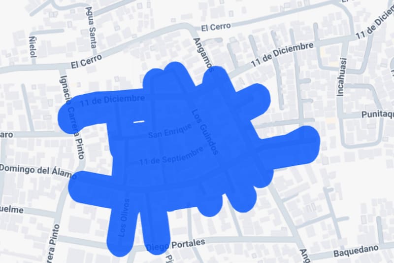 El corte de luz es parte de las interrupciones programadas por la compañía en la Región Metropolitana. Créditos: Enel.