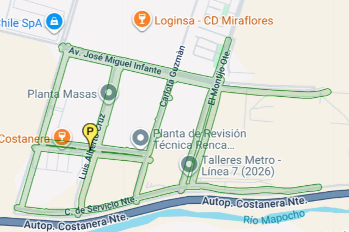 Los trabajos van a comenzar a las 15:00 horas.
Créditos: Aguas Andinas.