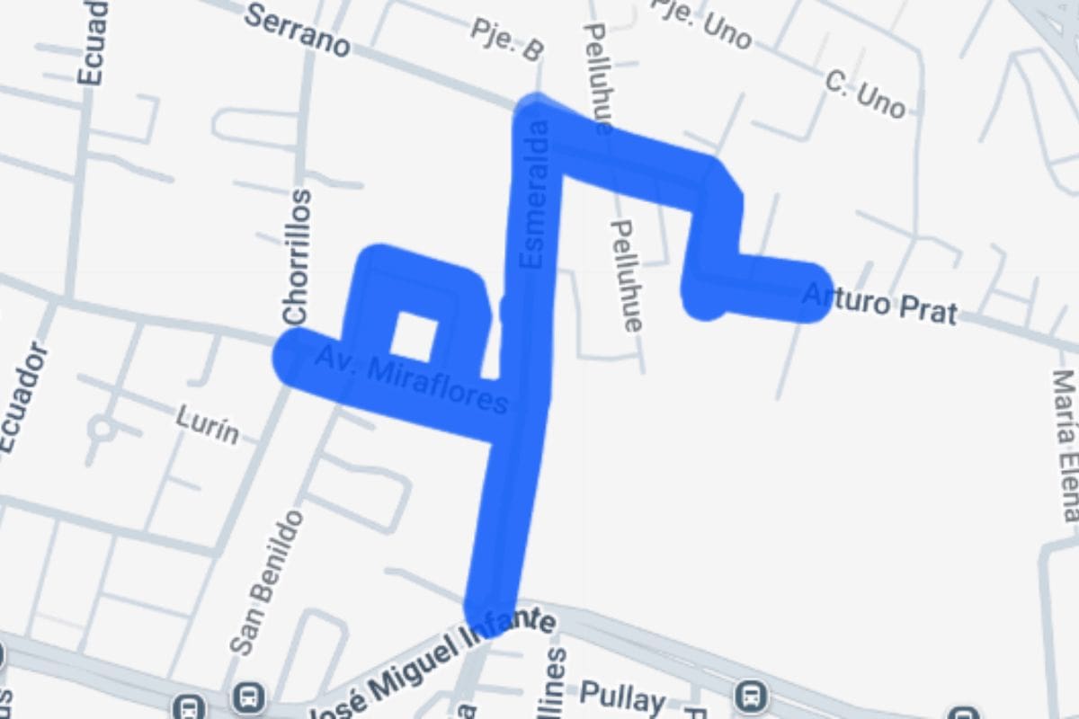 Estas calles se verán afectadas por corte de luz programado. Créditos: Enel.