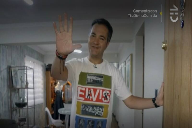 mostró su casa en la Conchalí. Créditos: Pantallazo CHV