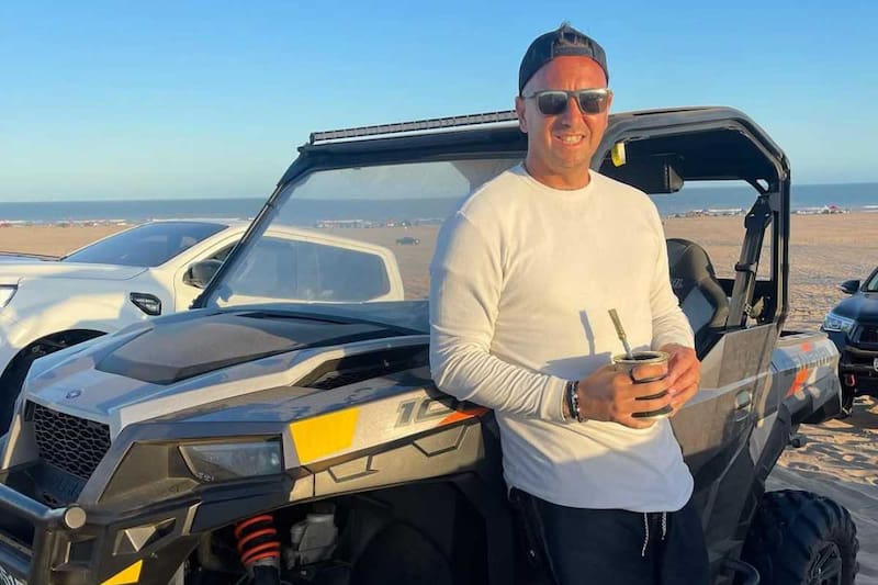 Hoy está retirado y vive en Moreno, ciudad donde nació. Foto. Instagram Rodrigo Díaz