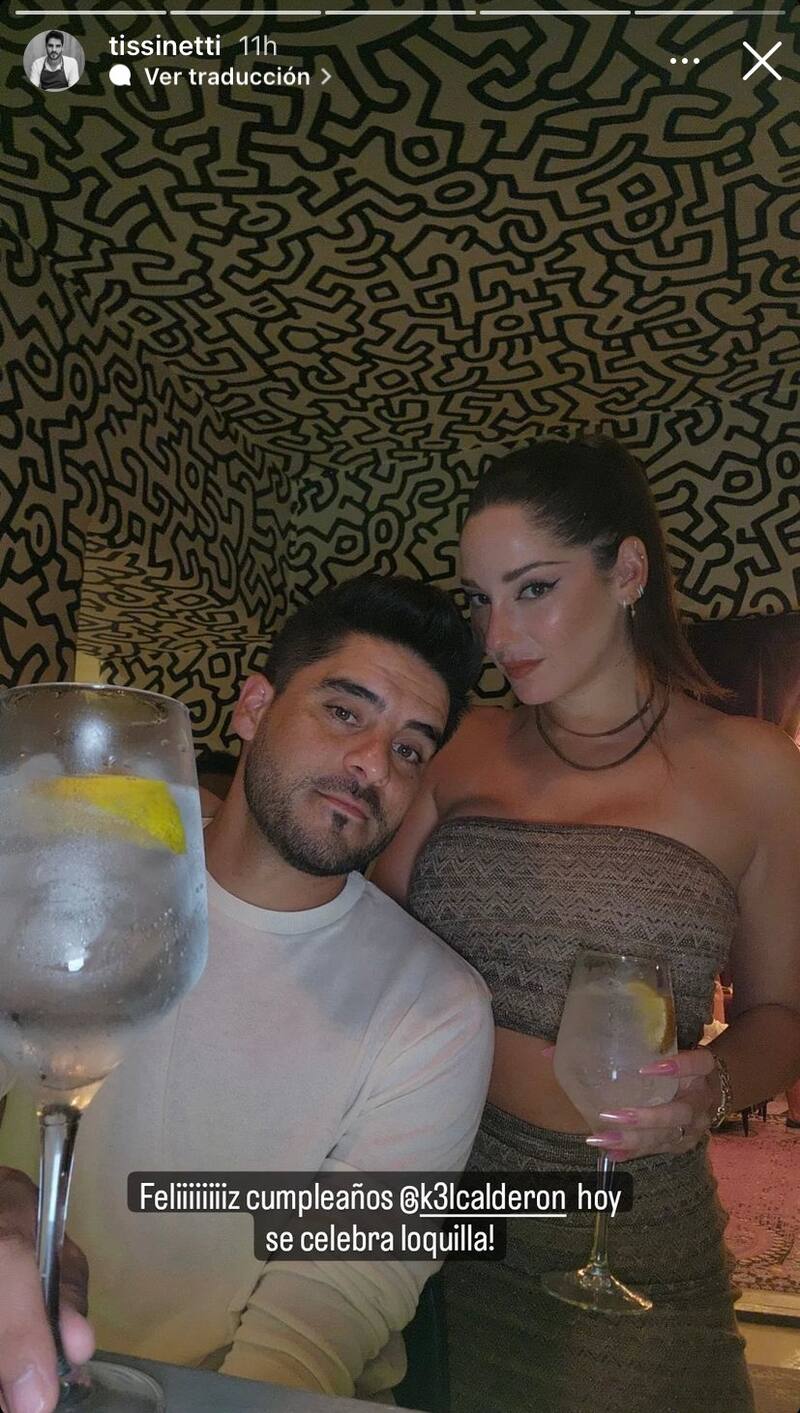 El chef saludó a su pareja por redes y le preparó una romántica sorpresa.