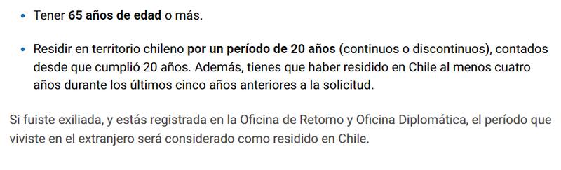 Requisitos del Bono por Hijo.